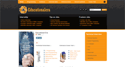 Desktop Screenshot of educationalera.com