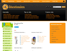 Tablet Screenshot of educationalera.com